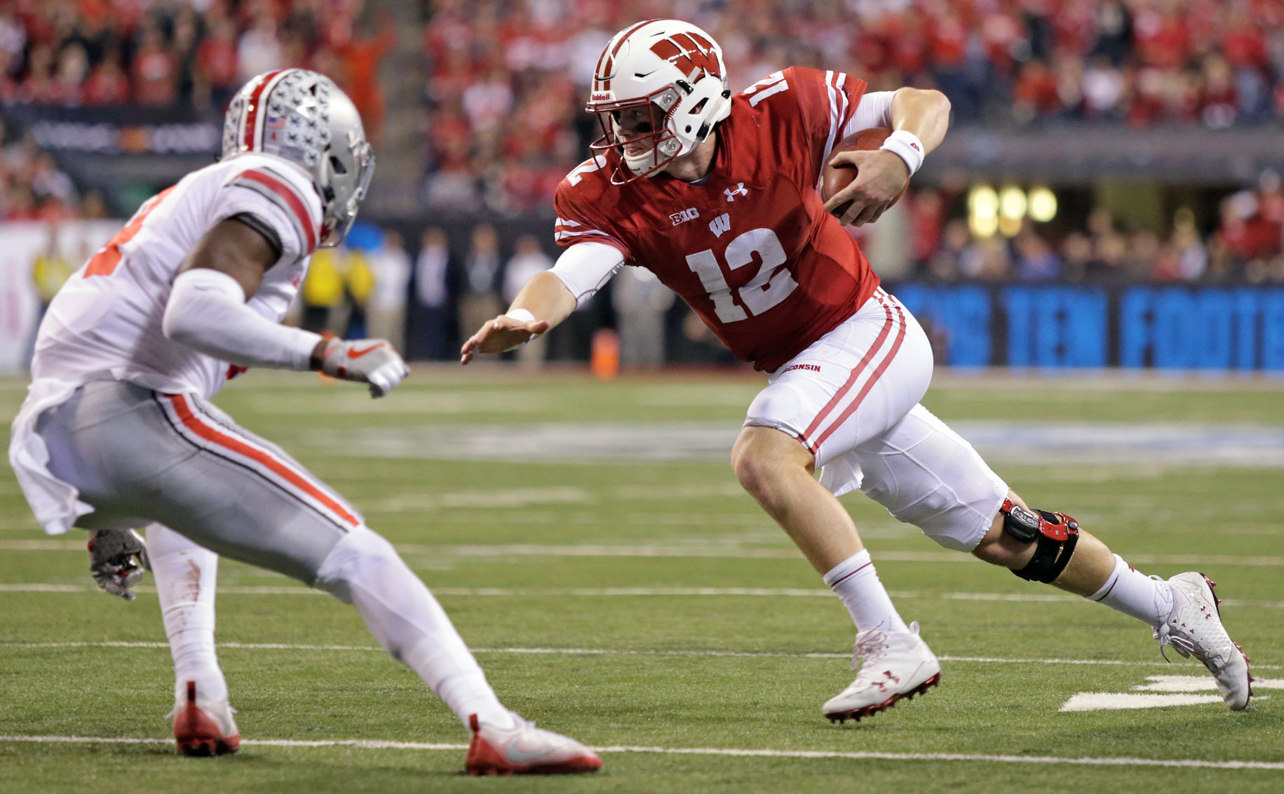 Alex Hornibrook run